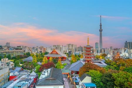 Tokio, de hoofdstad van Japan