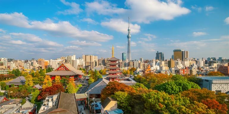 Tokio, de metropoolstad in Japan