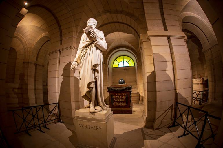 Tombe Volaire, Pantheon Parijs