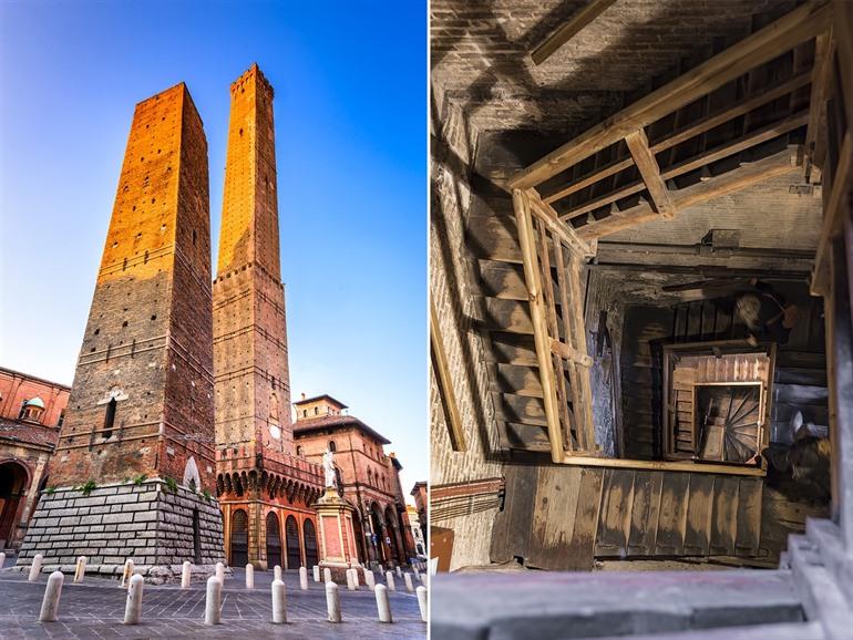 Torre Asinelli en Torre Garisenda