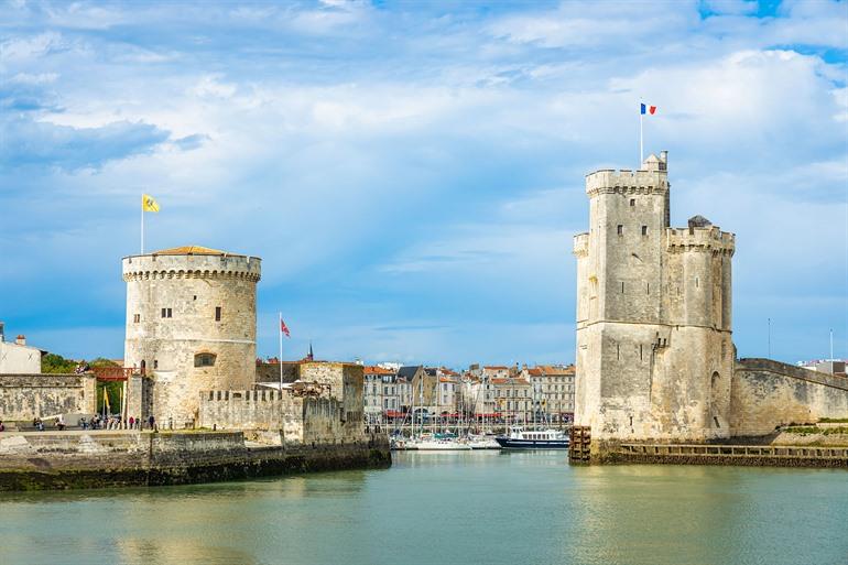 Tour de la Chaîne en de Tour Saint-Nicolas, La Rochelle