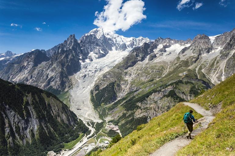Tour du Mont Blanc hike in Frankrijk