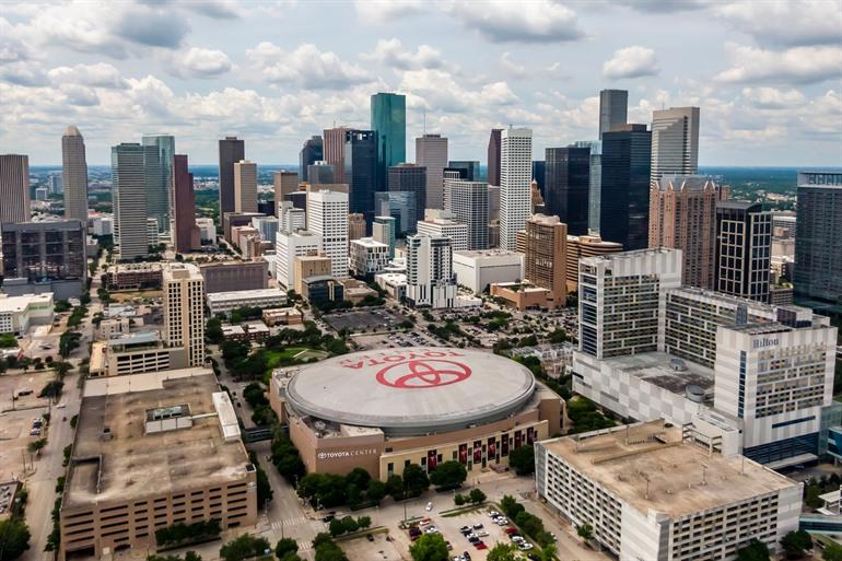 Toyota Center in Houston
