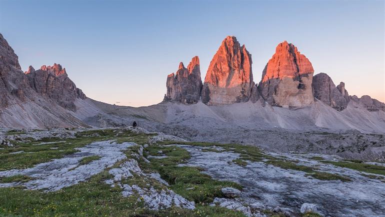 Tre Cime di Lavaredo, Dolomieten, Noord-Italië