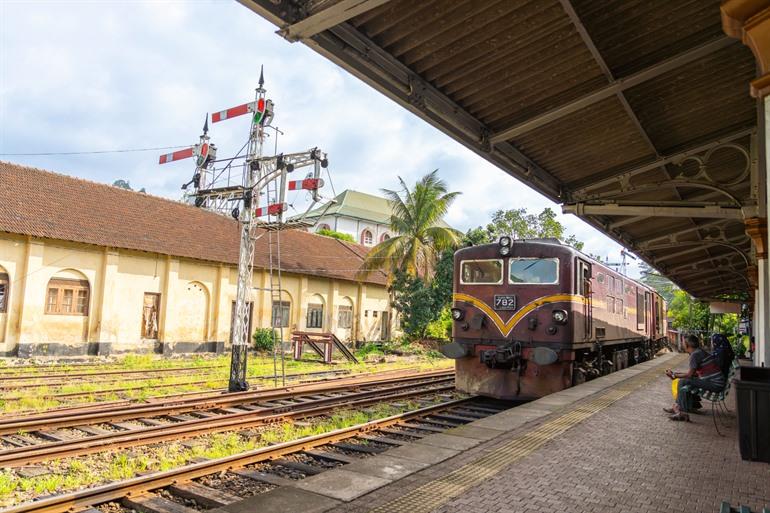 Trein in Kandy