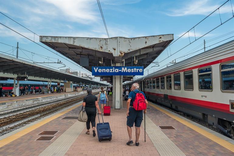 Treinstation Venezia - Mestre