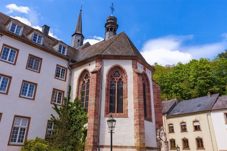 Trinitaire kerk in Vianden, Luxemburg