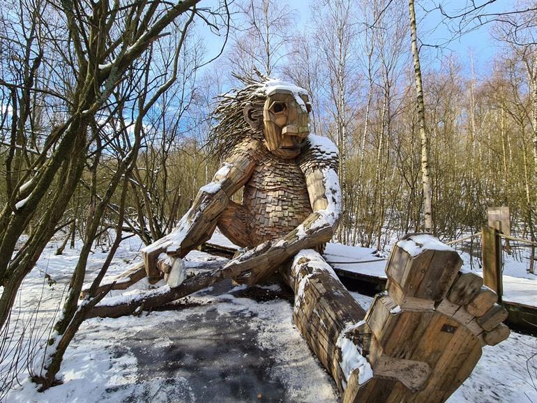 Trollen in De Schorre in Boom