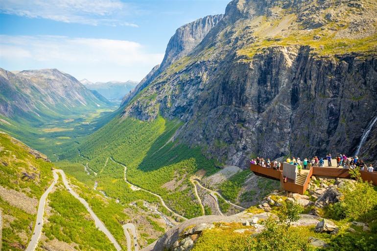 Trollstigen Noorwegen