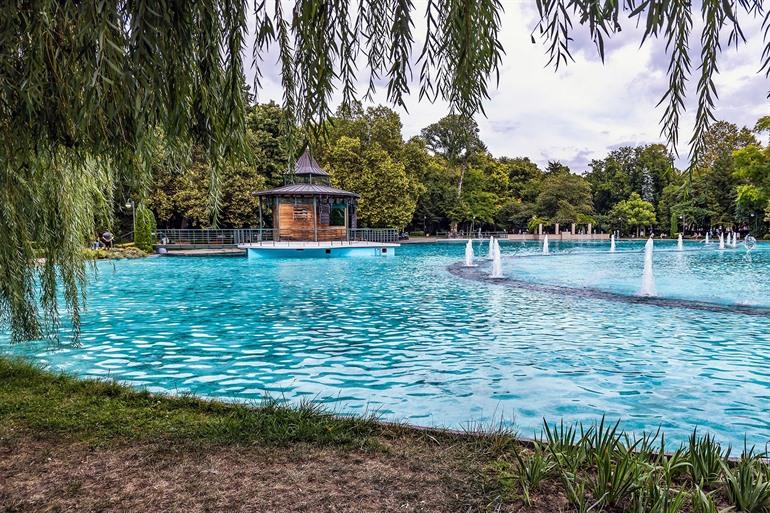 Tsar Simeon stadspark in Plovdiv