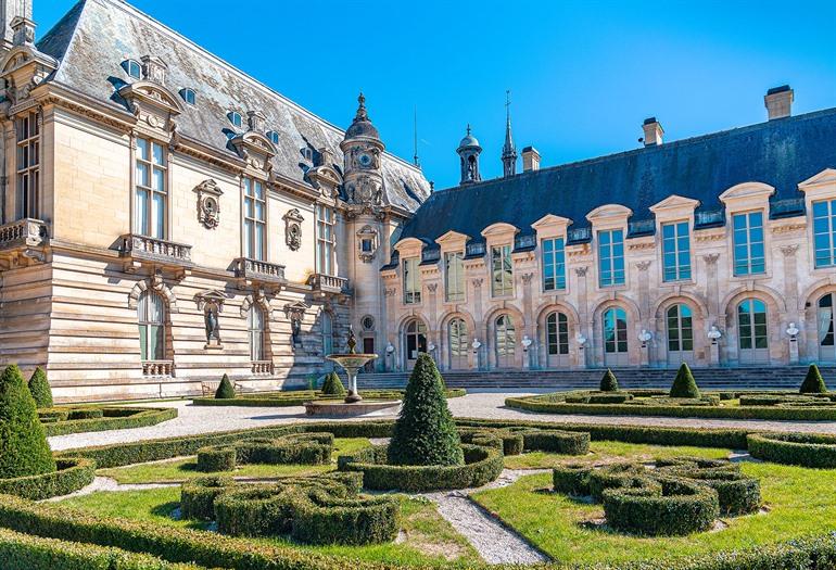 Tuinen ontworpen door André Le Nôtre, Kasteel van Chantilly