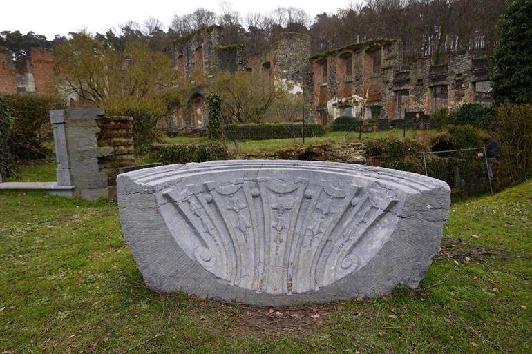 Tuinen van de van Abdij van Villers