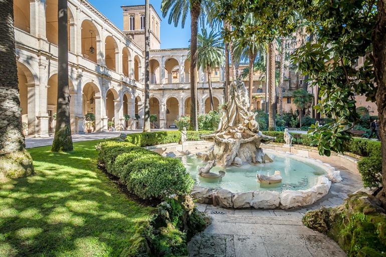 Tuinen van het Palazzo Venezia, Rome