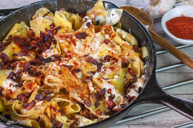 Túrós Csusza pastagerechtje, Hongarije