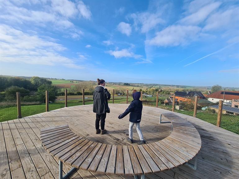 Uitkijkplatform Bosgat in Maarkedal