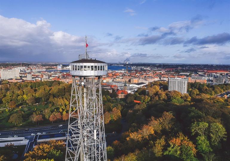 Uitkijktoren van Aalborg in Denemarken