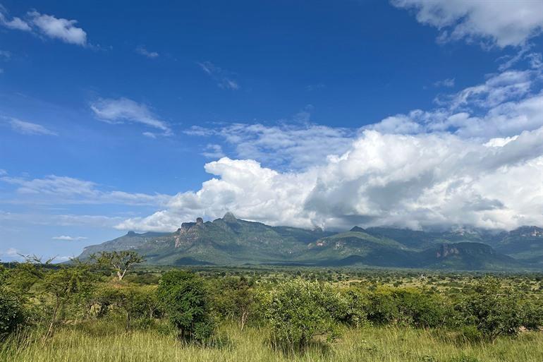 Uitzicht Mount Moroto
