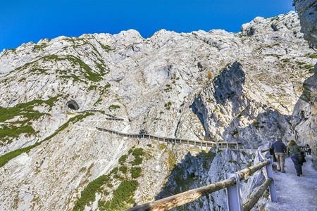 Uitzicht op de Eisriesenwelt, Werfen, Salzburgerland