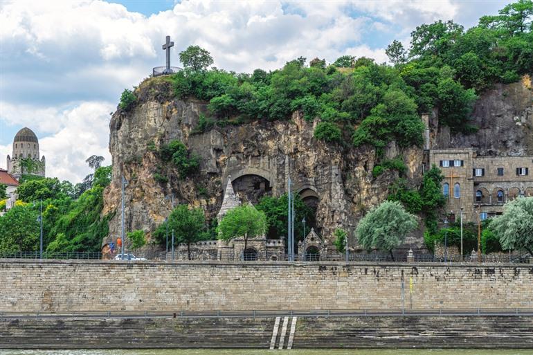 Uitzicht op de Gellértberg
