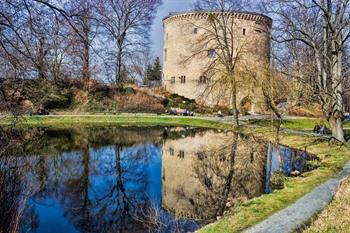 Uitzicht op de Zwinger-toren, Goslar 