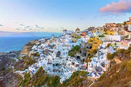 Uitzicht op Oia, Santorini