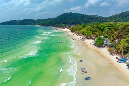 Uitzicht op Phu Quoc-eiland