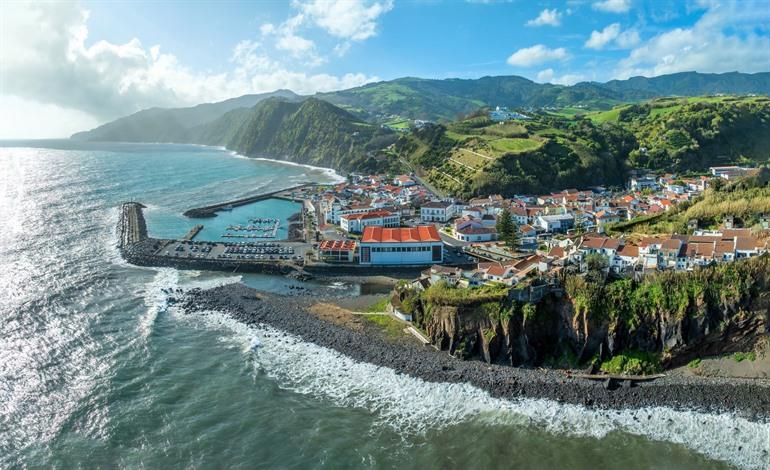 Uitzicht op Povoação,  São Miguel