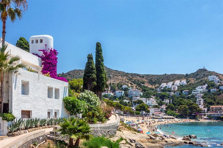 Uitzicht over Roses, Cap de Creus