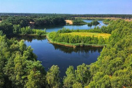 Uitzicht over Sahara van Lommel, Limburgse Kempen