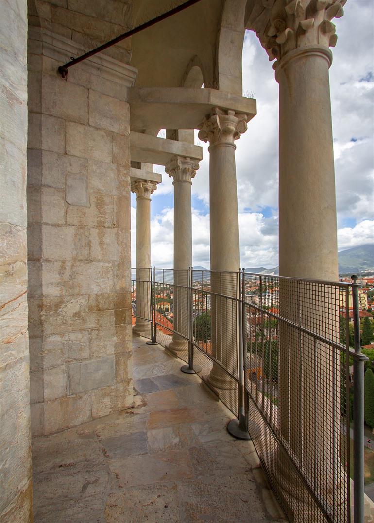 Uitzicht vanaf de Toren van Pisa