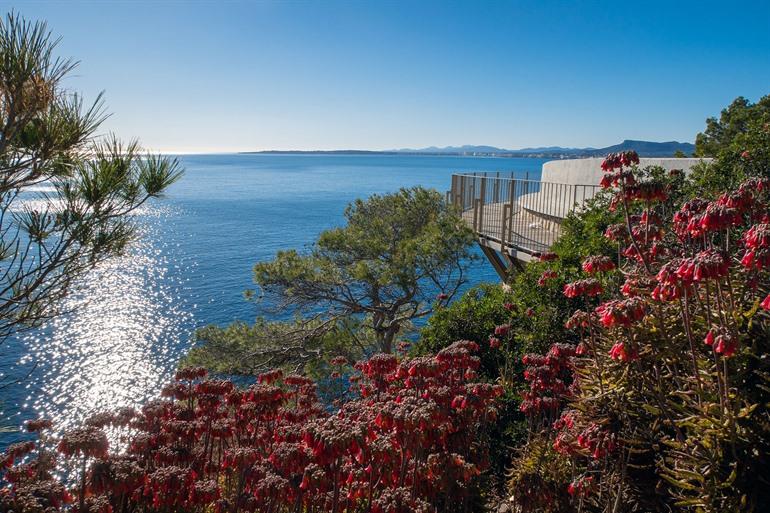 Uitzichtpunt bij Cap d'es Pinar. Mallorca