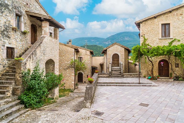 Vallo di Nera in Umbrië