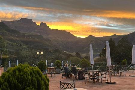 Verblijf in het Champagne Castle Hotel