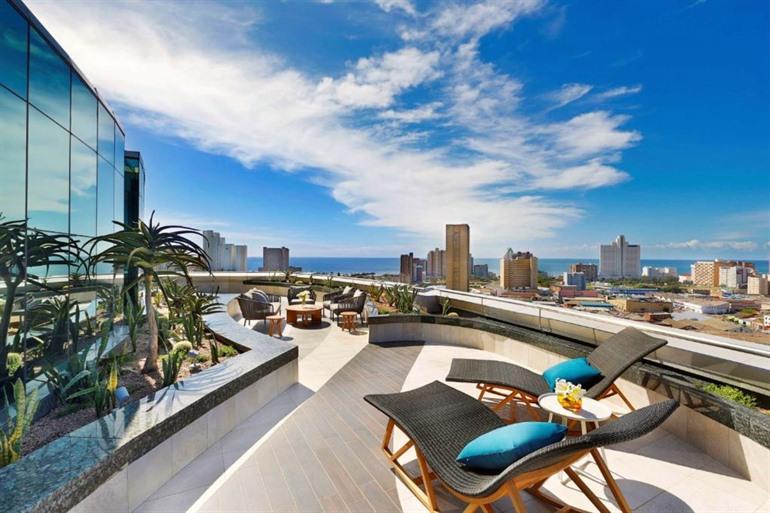 Verblijf in het Hilton Hotel