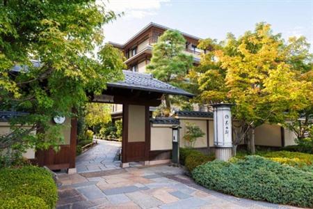 Verblijf in Kadensho, Arashiyama Onsen