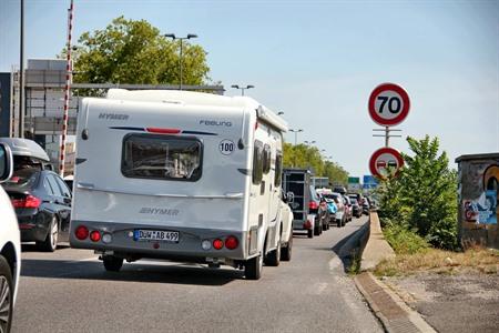 Verkeersdrukte en zwarte zaterdagen in Frankrijk