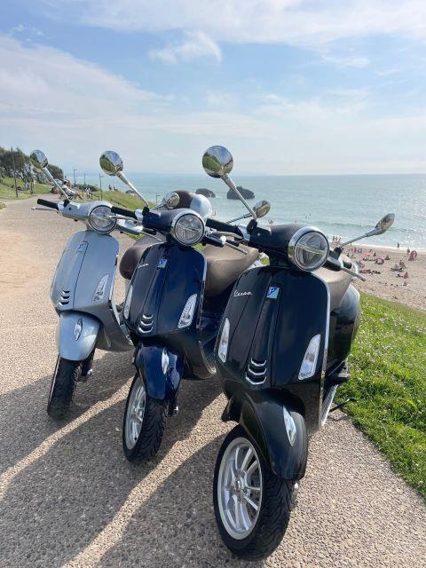 Verken de mooiste plekken in Biarritz en omgeving vanop een Vespa