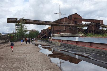 Verlaten fabrieken in Charleroi