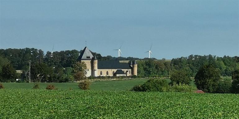 Via Thiérache - Dag 5 - versterkte kerk Saint-Médard