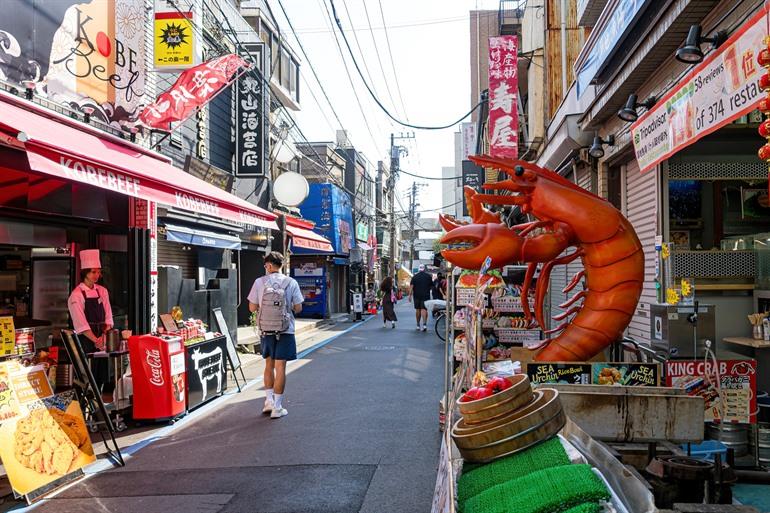 Vis kopen in Tsukiji