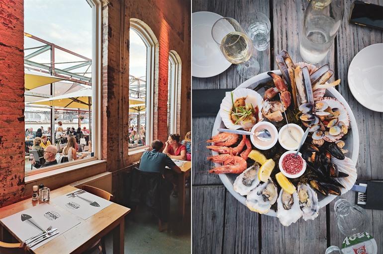 Visrestaurant Stork in Amsterdam