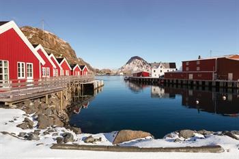 Vissersdorpje Mortsund bezoeken, Lofoten