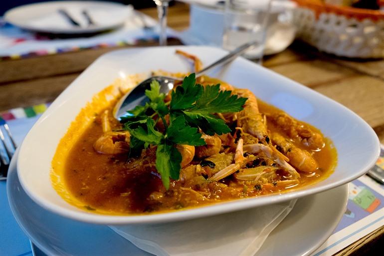 Visstoofpotje Brudet uit Kroatië