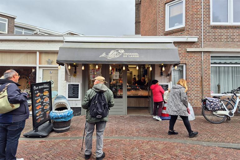 Viswinkel de Lange, de lekkerste vis van Scheveningen
