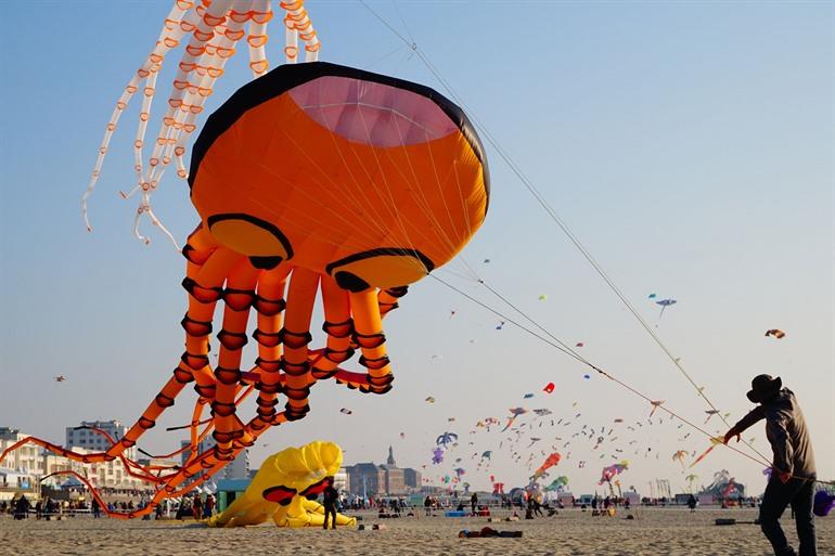 Vliegerfestival in Berck