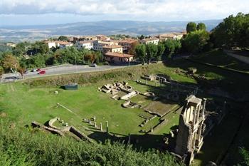 Volterra, Romeinse opgravingen