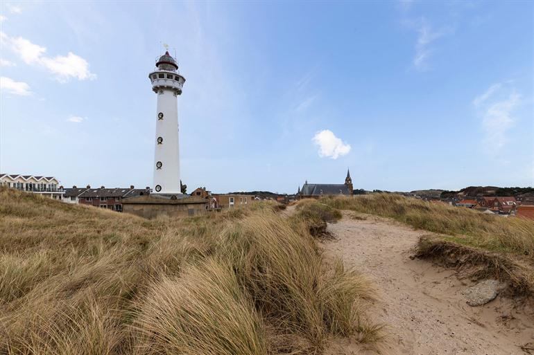 Vuurtoren in Egmont aan Zee, Noord-Holland