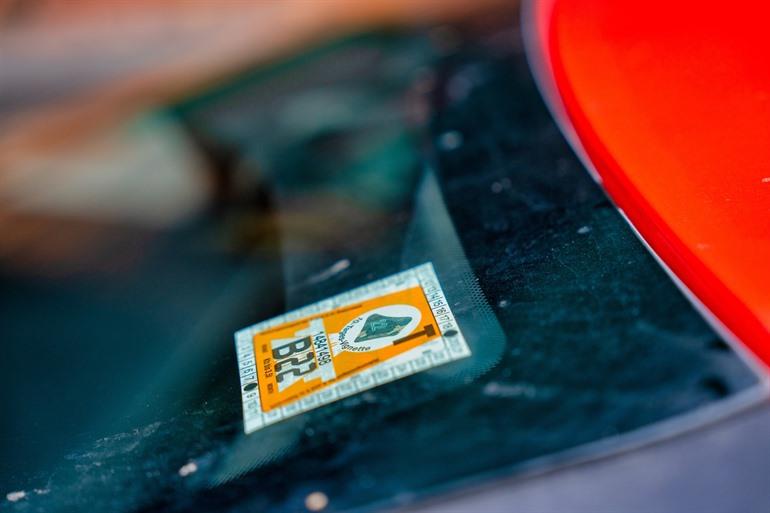 Waar moet je het vignet kleven?