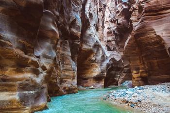 Wadi Mujib, Jordanië