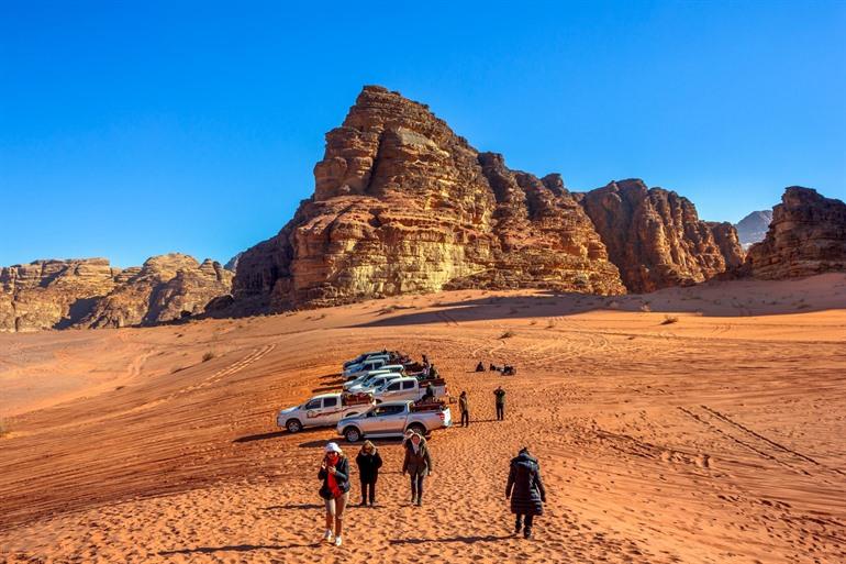 Wadi Rum woestijn